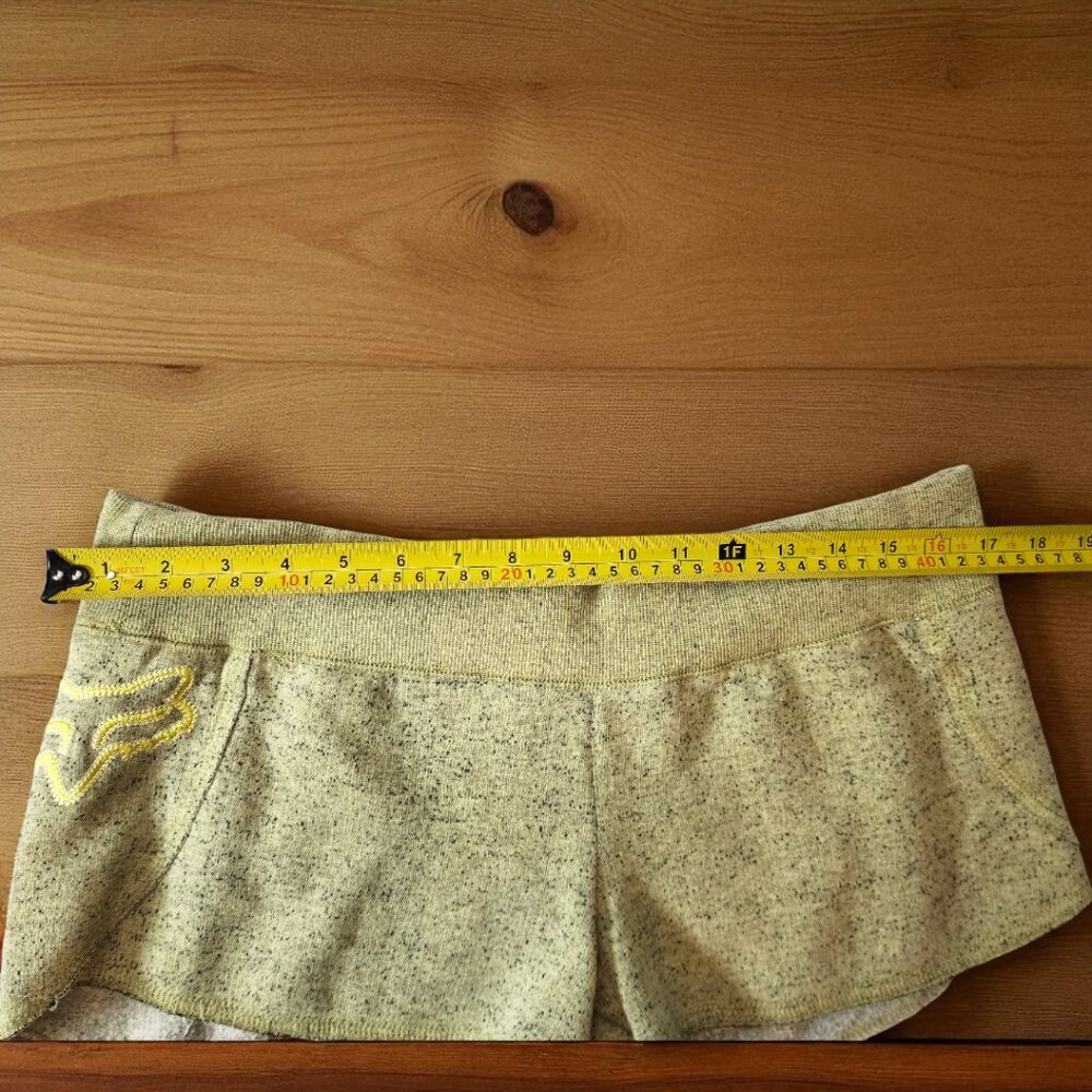 Fox Racing Lounge Shorts Women’s Medium – Soft Speckled Green Moto Style Logo - Picture 5 of 8